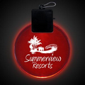 2 1/2" Red Light-Up Medallion